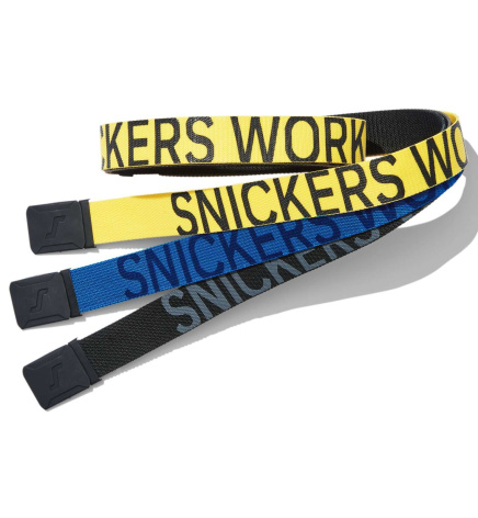 Opasek s nápisem Snickers Workwear modrý