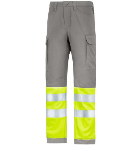 Kalhoty reflexní Service, třída 1 šedé