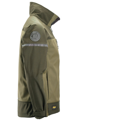 Softshellová bunda AllroundWork Stretch khaki