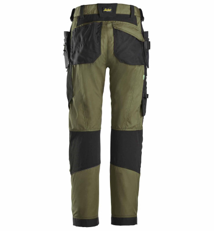 Pracovní kalhoty FlexiWork+ s PK khaki