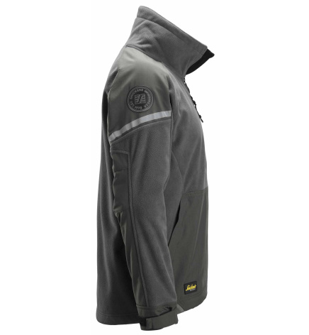 Bunda fleecová Windblocker šedá