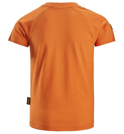 Tričko Snickers Workwear dětské oranžové