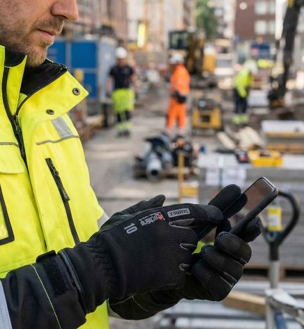 Pracovní rukavice Tamrex TouchGrip s dotykovými prsty