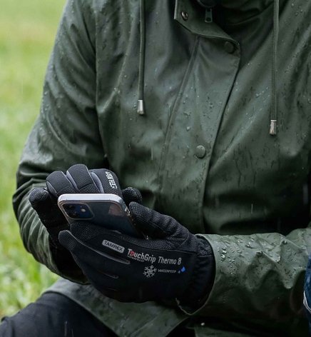 Nepromokavé zimní rukavice Tamrex TouchGrip Thermo