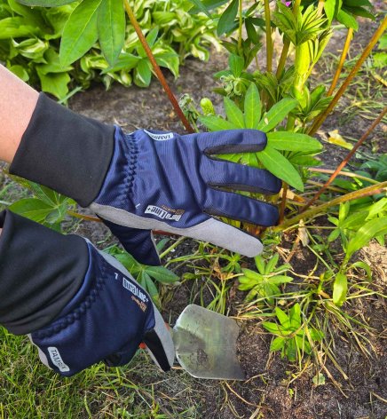 Pracovní rukavice Tamrex DuraSoft syntetická kůže, modré