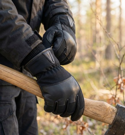 Kožené zimní rukavice Tamrex NordicLeather