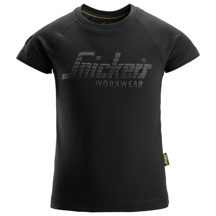 Tričko Snickers Workwear dětské černé