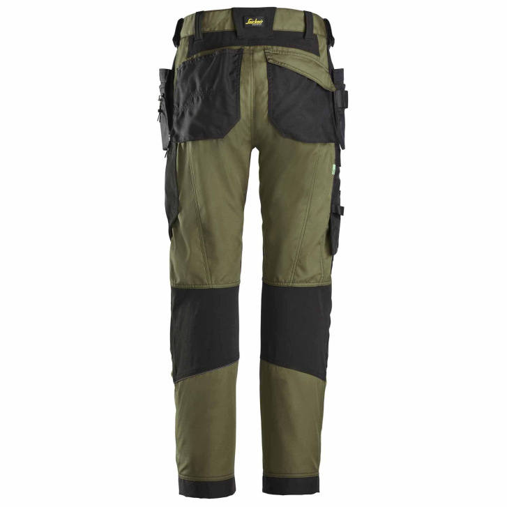 Pracovní kalhoty FlexiWork+ s PK khaki