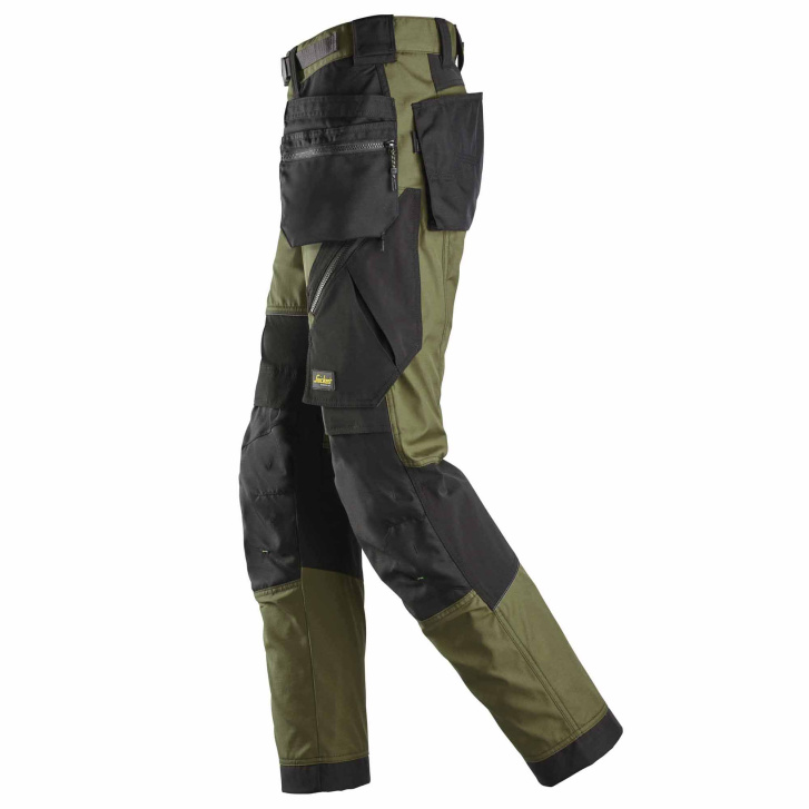 Pracovní kalhoty FlexiWork+ s PK khaki