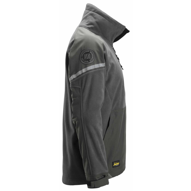 Bunda fleecová Windblocker šedá
