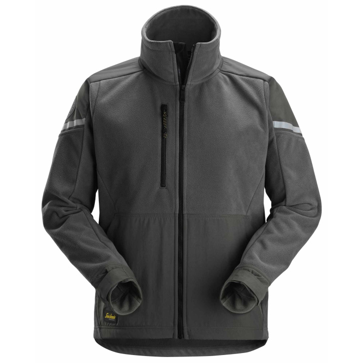 Bunda fleecová Windblocker šedá