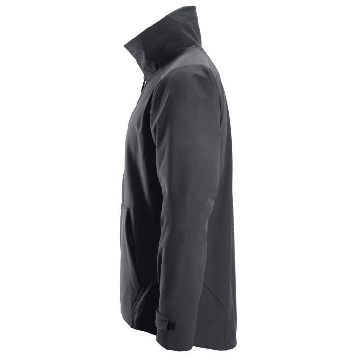 Bunda softshell AllroundWork větruodolná pánská šedá