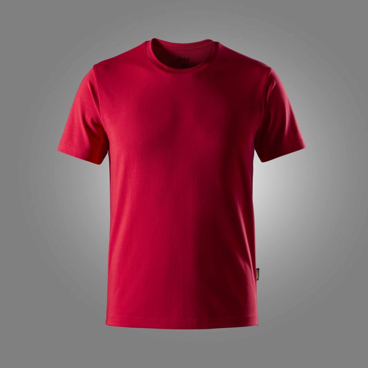 Tričko Classic Slim Fit červené
