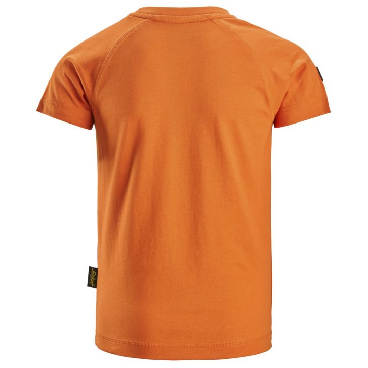 Tričko Snickers Workwear dětské oranžové