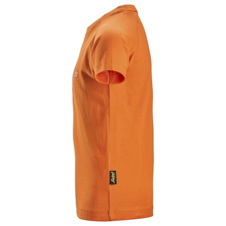 Tričko Snickers Workwear dětské oranžové