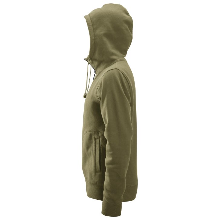 Mikina AllroundWork s kapucí khaki