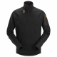 Mikina funkční Mikrofleece na 1/2 zip černá